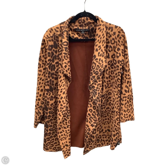 Blazer By Hyfve In Animal Print, Size: Xs