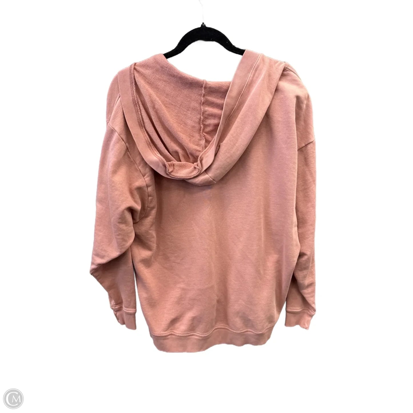 Sweatshirt Hoodie By Nike Apparel In Pink, Size: M