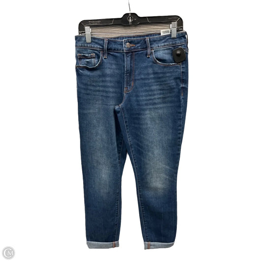 Jeans Skinny By Old Navy In Blue Denim, Size: 8