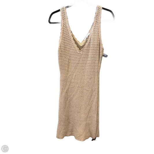 Dress Casual Midi By Bb Dakota In Tan, Size: L