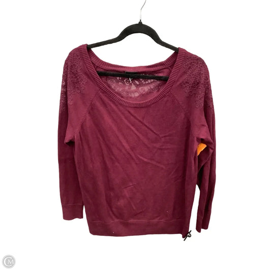 Top Long Sleeve By Torrid In Red, Size: 1x