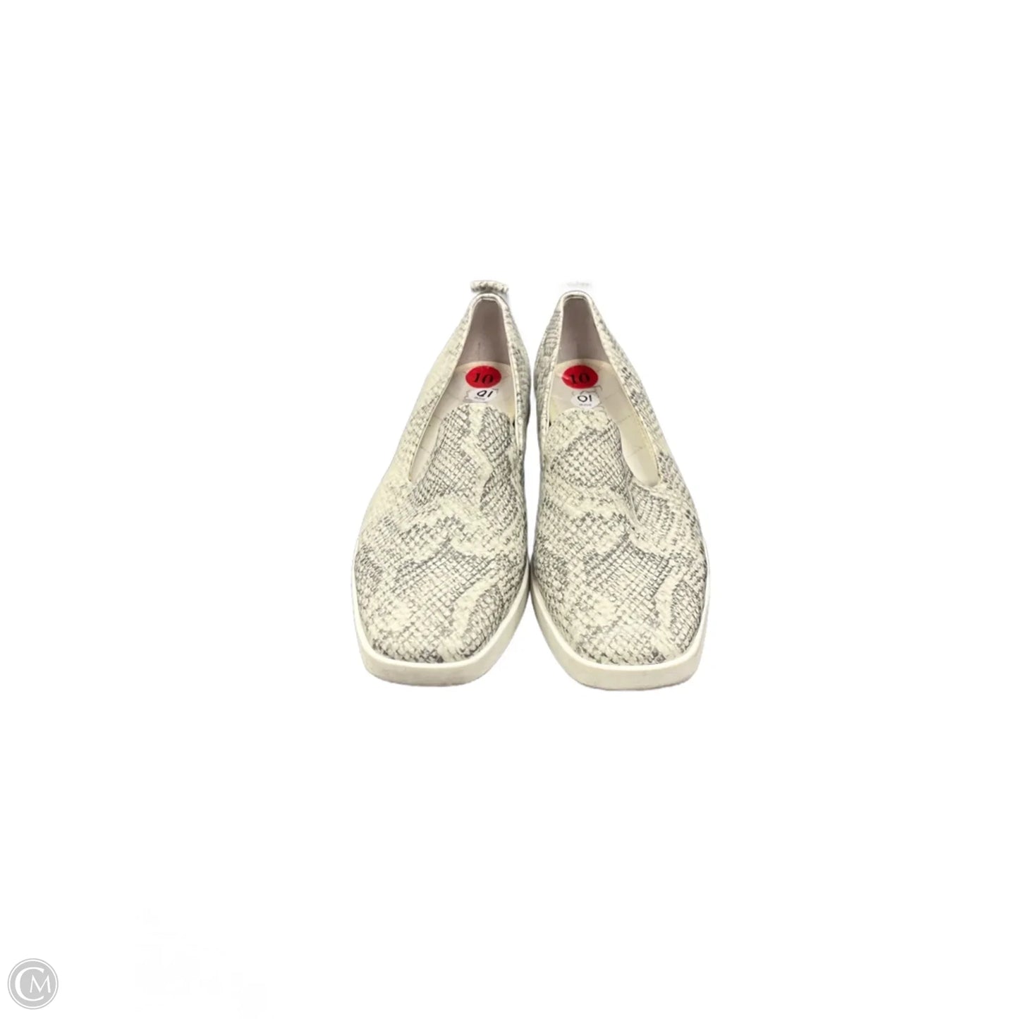 Shoes Flats By Franco Sarto In Snakeskin Print, Size: 10