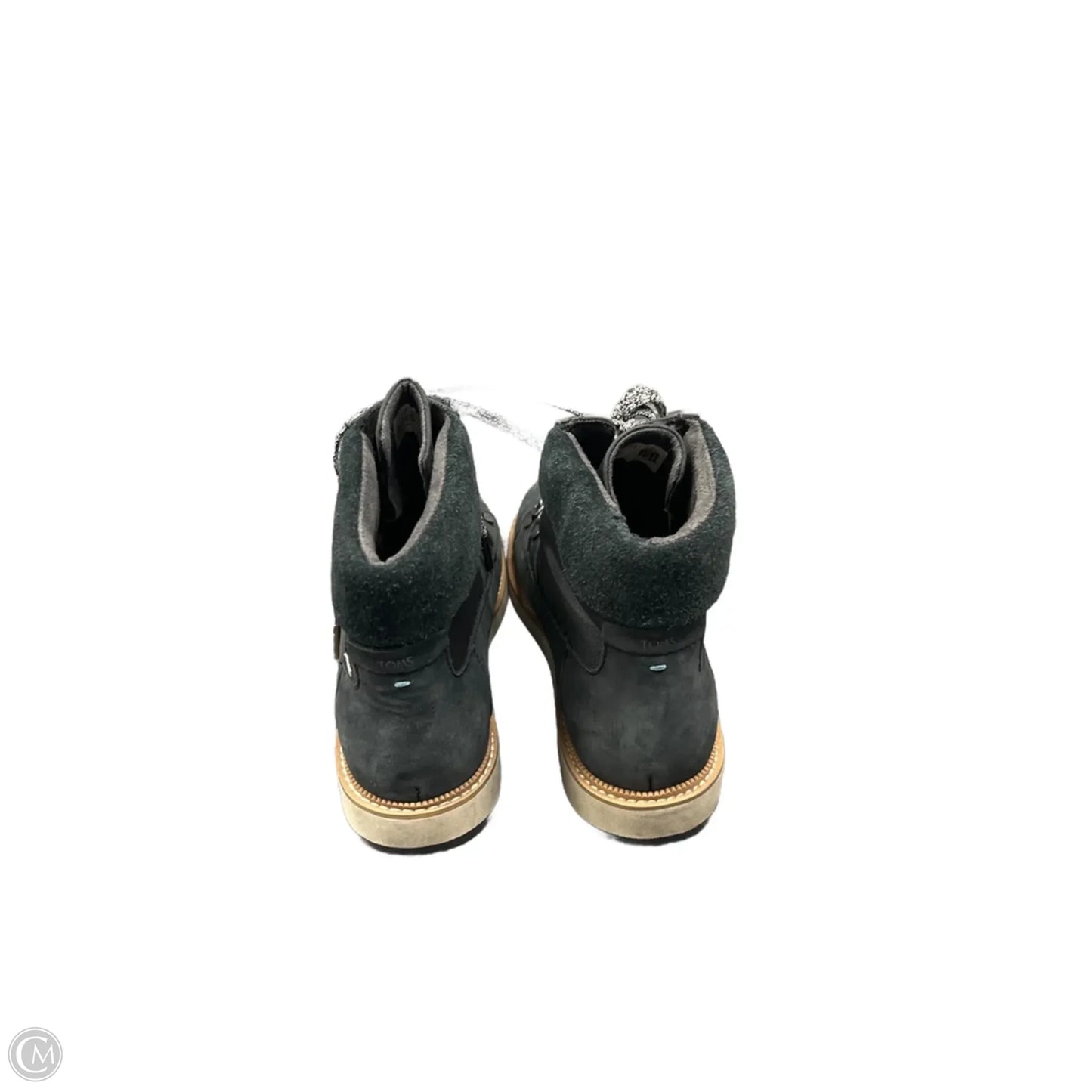 Boots Ankle Flats By Toms In Grey, Size: 8