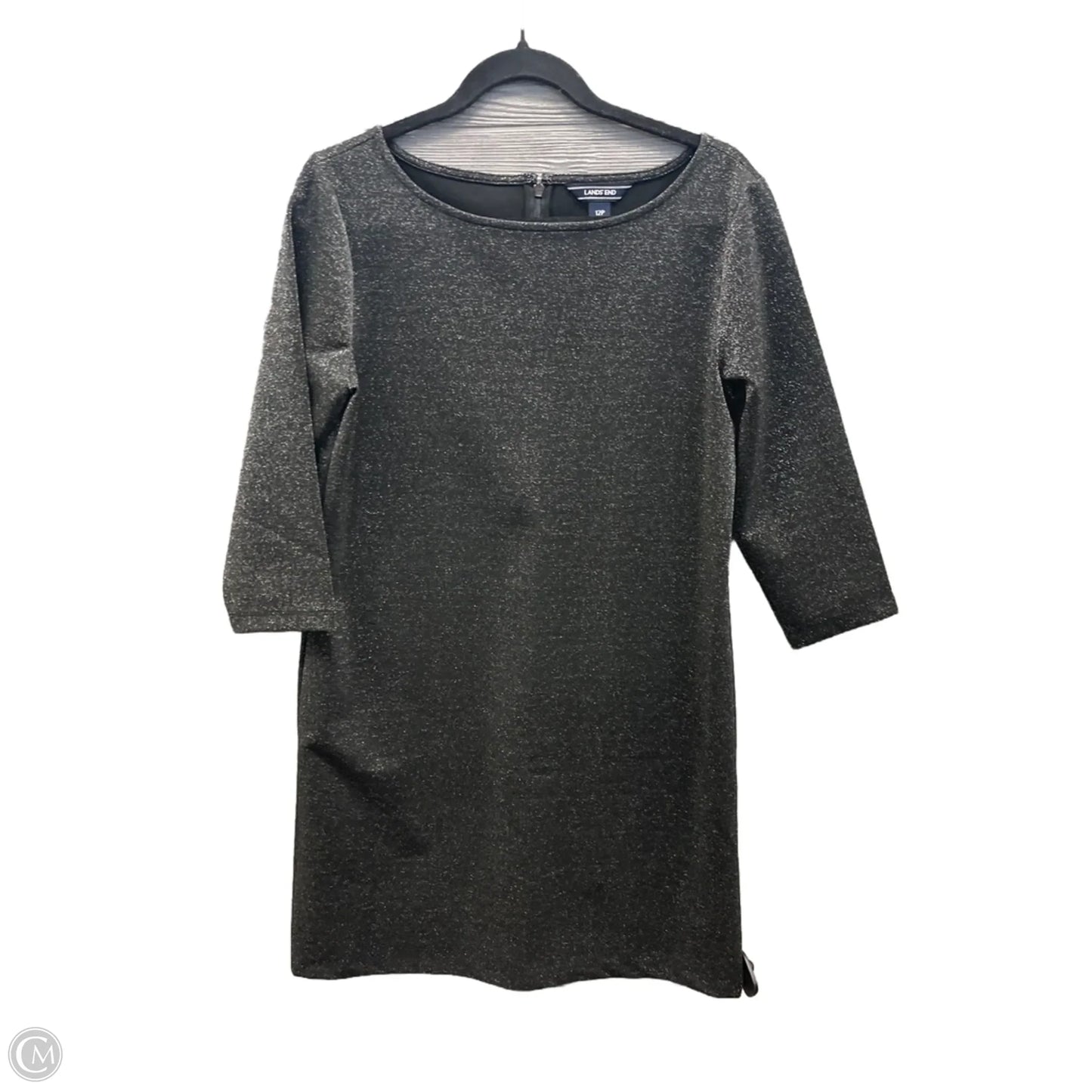 Dress Party Midi By Lands End In Black, Size: Lp