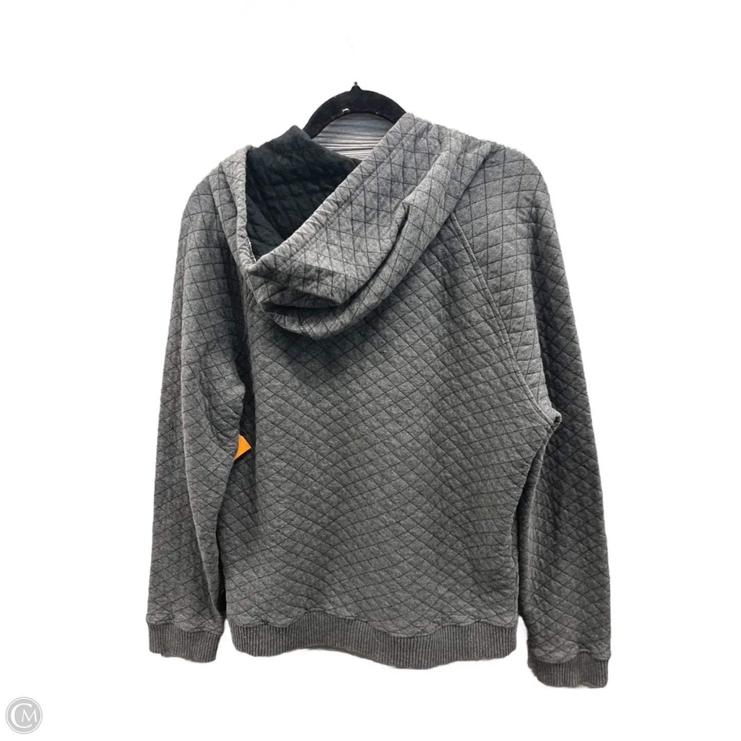 Jacket Puffer & Quilted By Banana Republic In Grey, Size: L