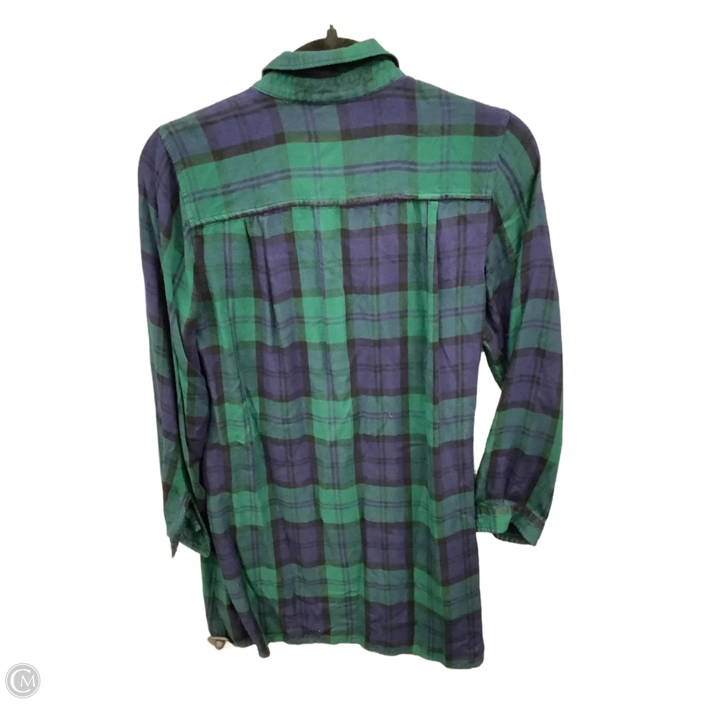 Top Long Sleeve By Old Navy In Green, Size: M