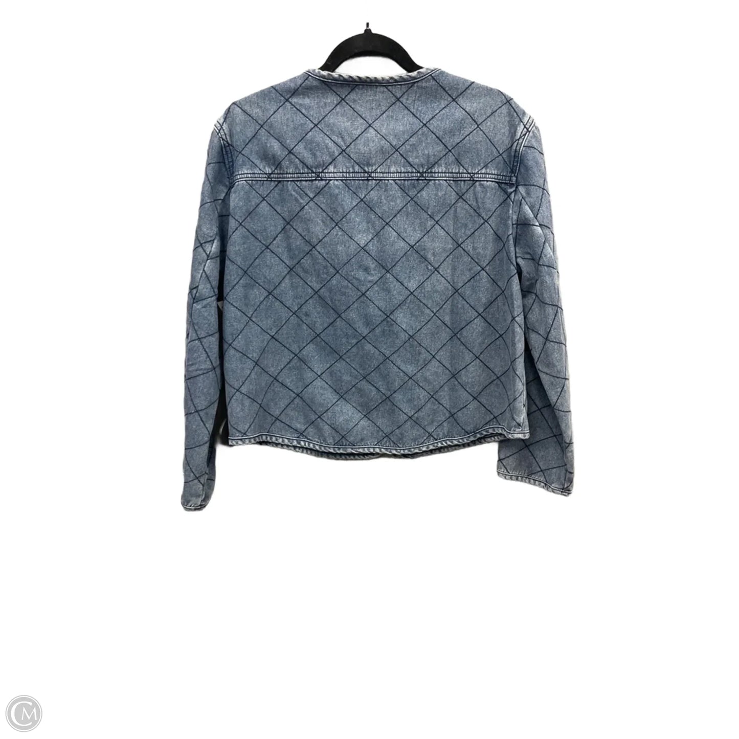 Jacket Puffer & Quilted By Clothes Mentor In Blue, Size: S