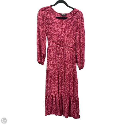 Dress Casual Maxi By Simply Vera In Pink, Size: Xs
