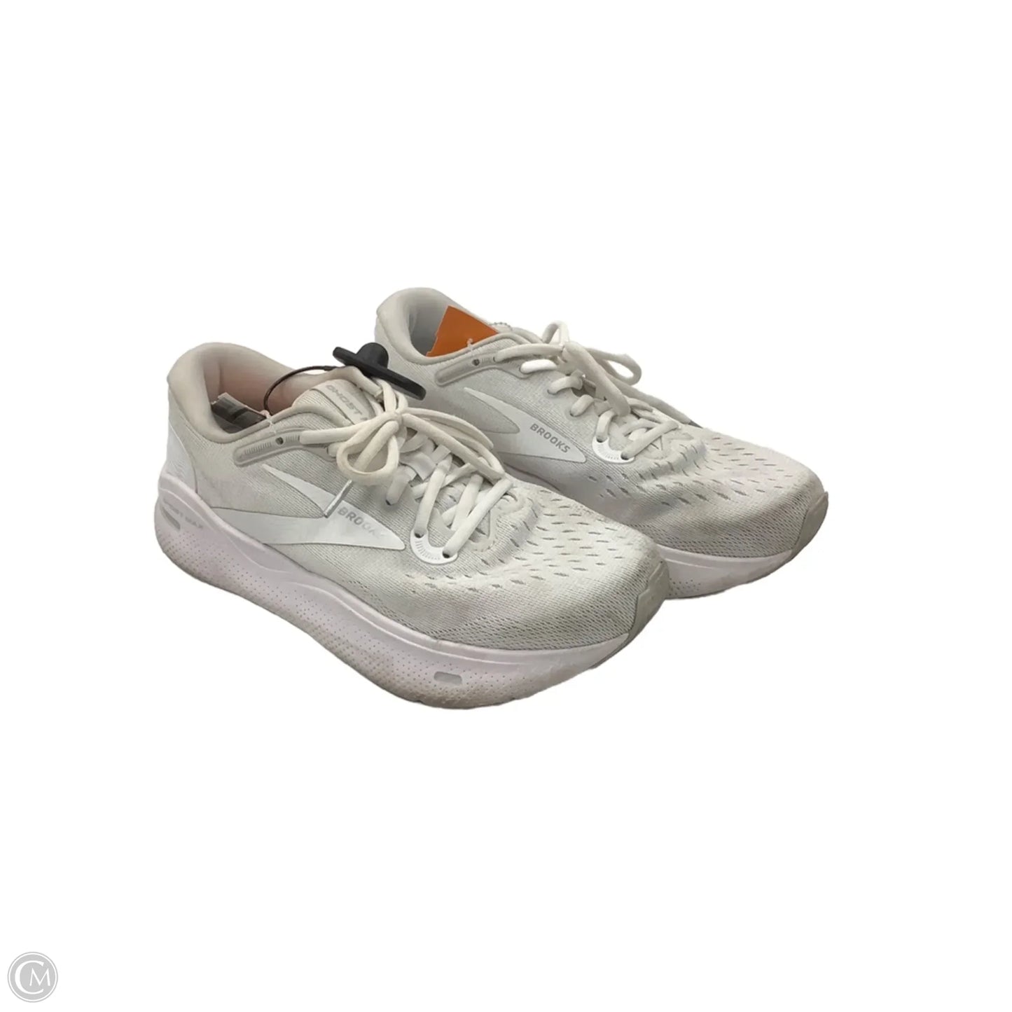 Shoes Athletic By Brooks In White, Size: 8