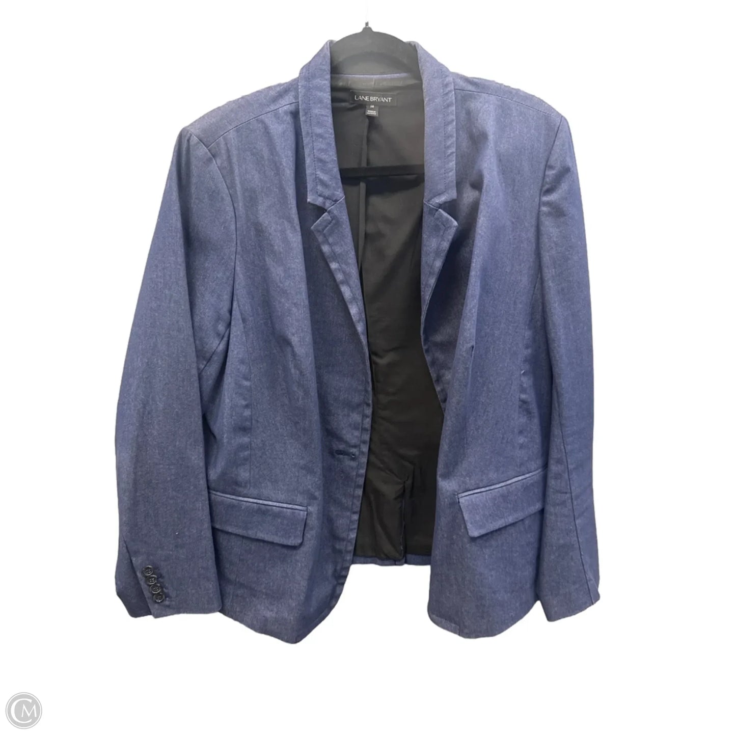 Blazer By Lane Bryant In Blue, Size: Xxl