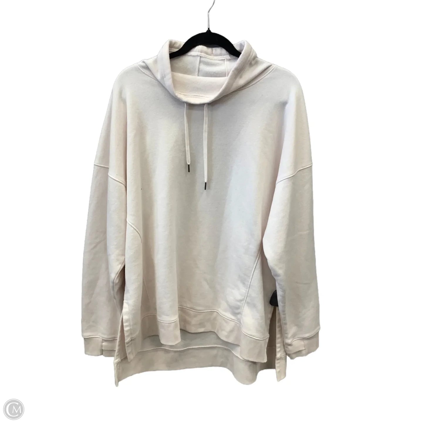 Athletic Sweatshirt Crewneck By Tek Gear In White, Size: Xxl