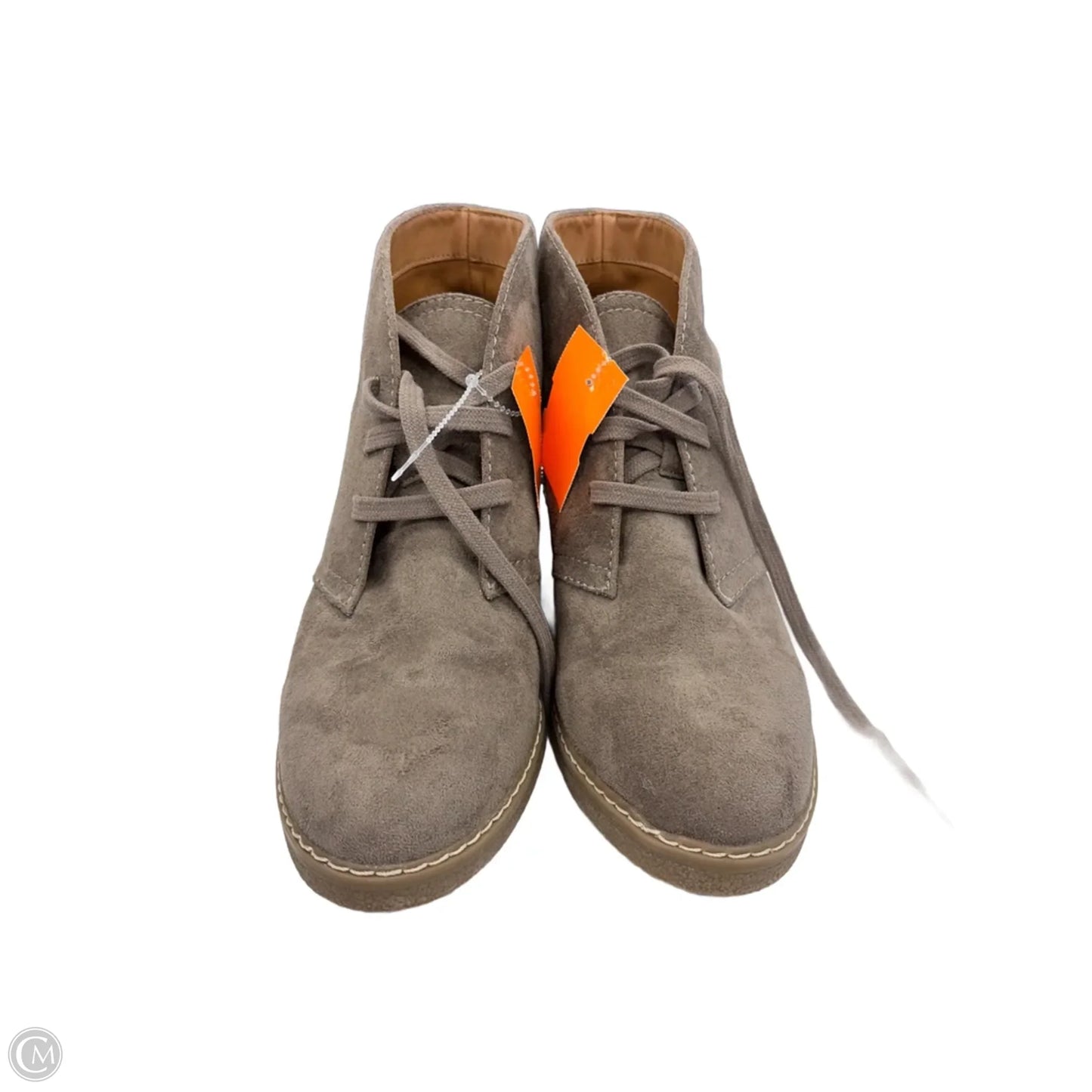 Boots Ankle Heels By Universal Thread In Brown, Size: 9