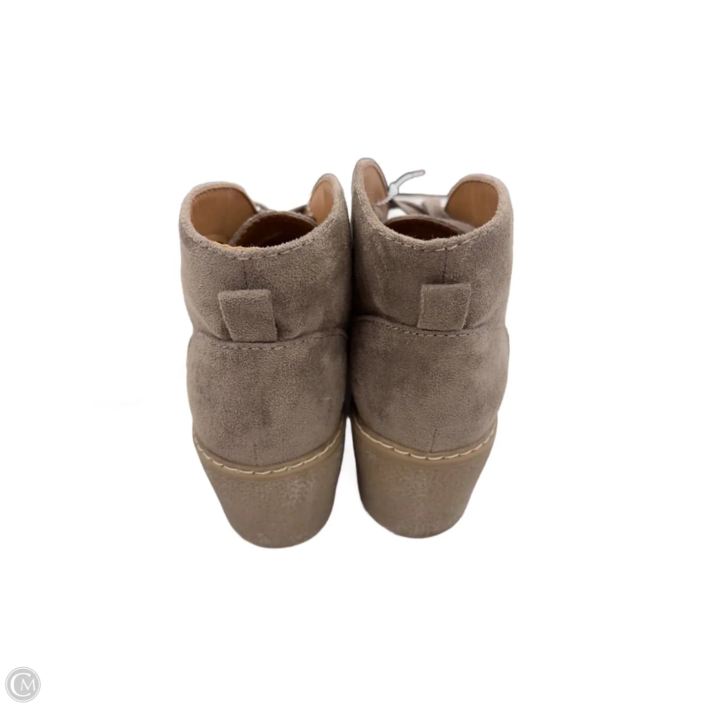 Boots Ankle Heels By Universal Thread In Brown, Size: 9