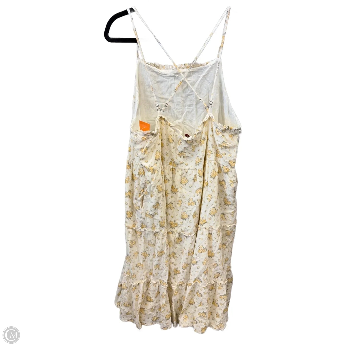 Dress Casual Midi By Hayden La In Yellow, Size: 1x