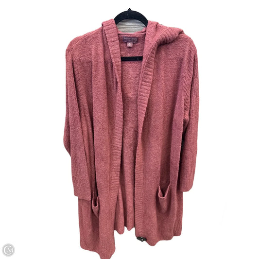 Cardigan By Barefoot Dreams In Pink, Size: 1x