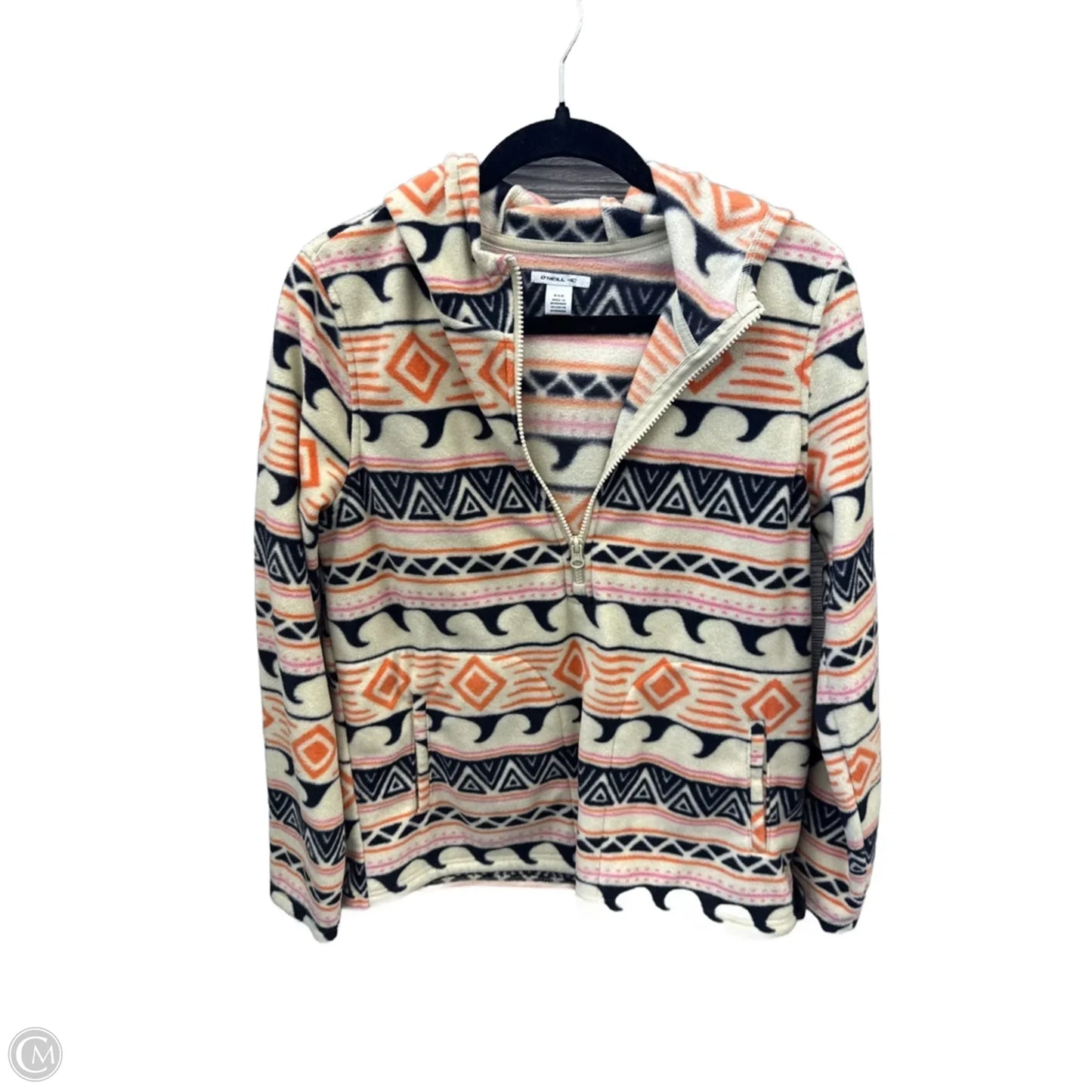 Sweatshirt Hoodie By Oneill In Tan, Size: S