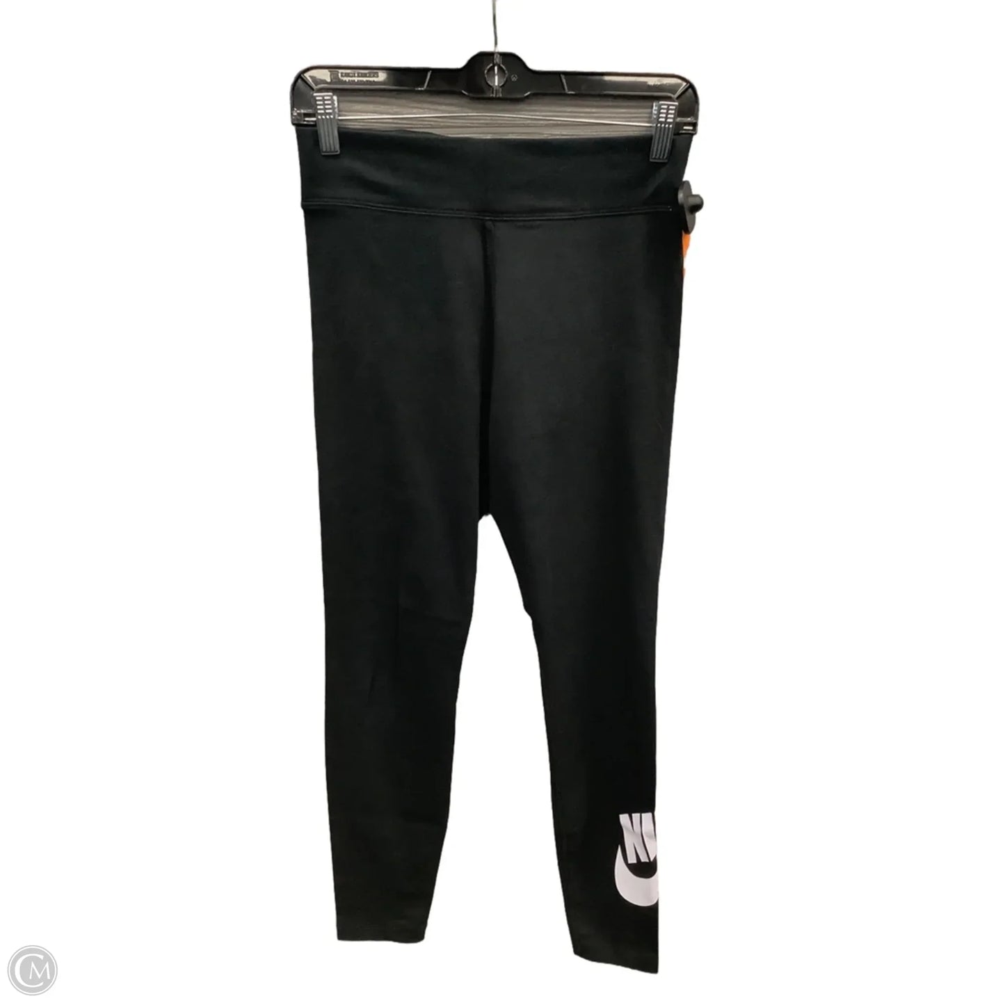 Athletic Leggings By Nike In Black, Size: M