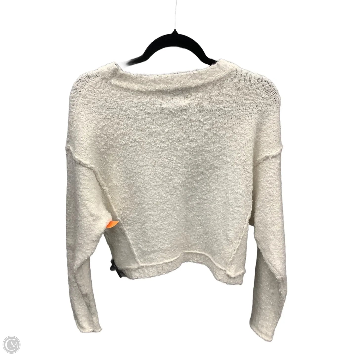 Sweater By Pink Rose In White, Size: S