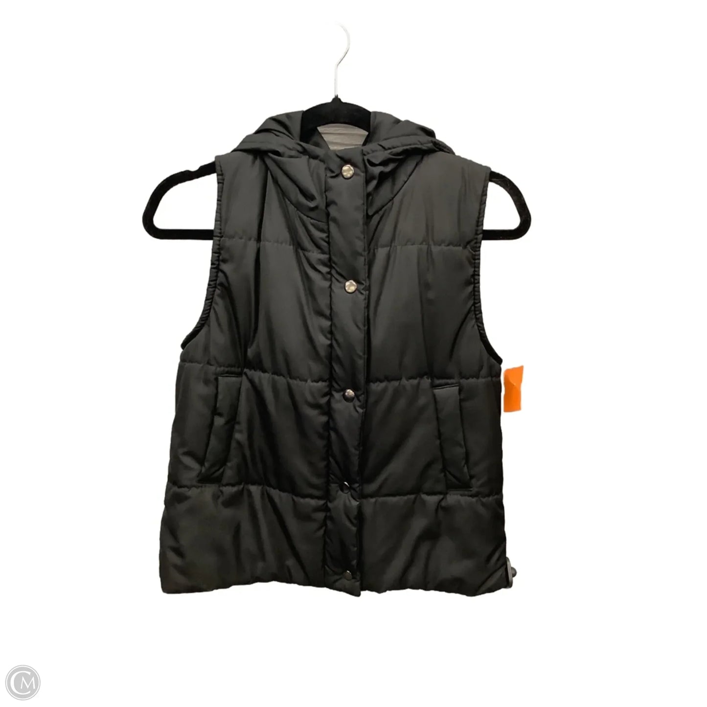 Vest Puffer & Quilted By Exclusive In Black, Size: M