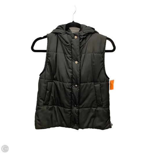 Vest Puffer & Quilted By Exclusive In Black, Size: M
