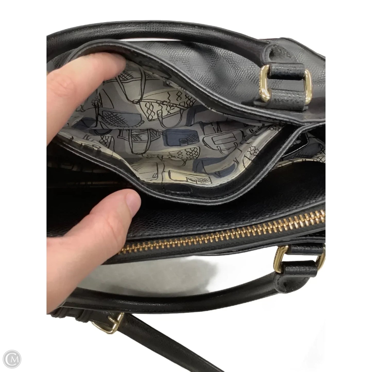 Handbag By Vera Bradley, Size: Large