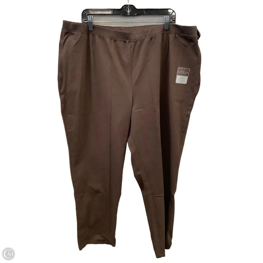 Pants Dress By Catherines In Brown, Size: 22