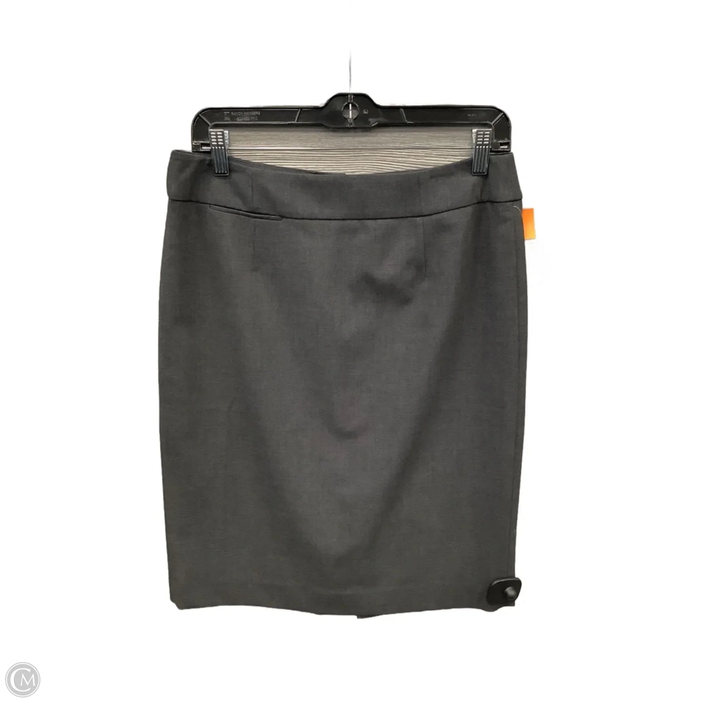 Skirt Midi By Calvin Klein In Grey, Size: 6