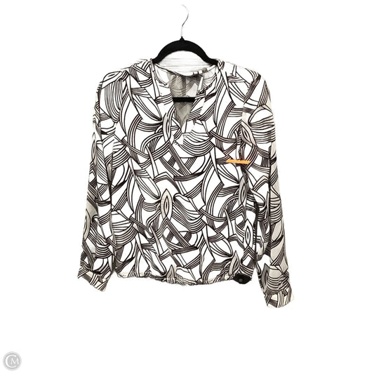 Top Long Sleeve By Limited In White, Size: Xs