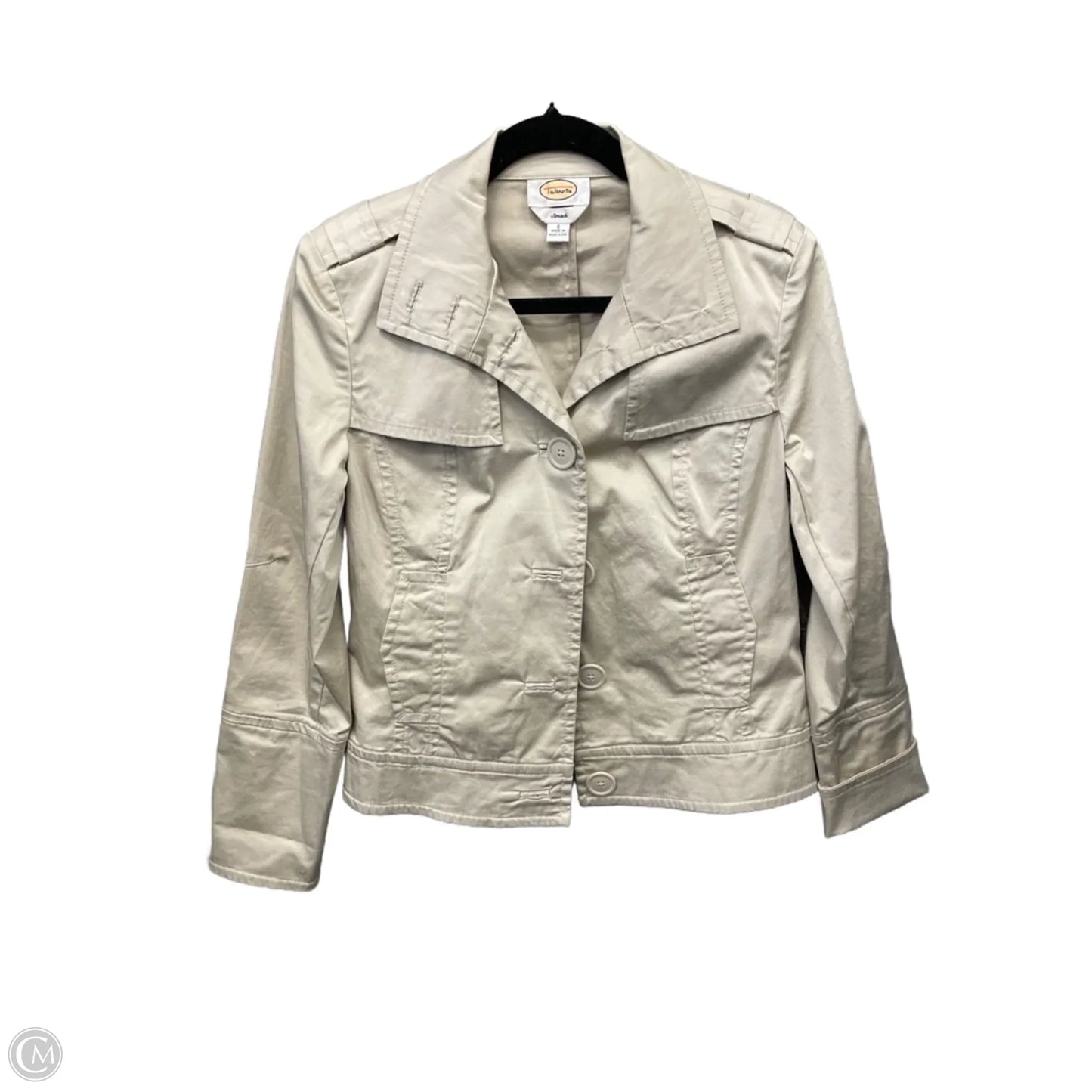 Jacket Other By Talbots In Tan, Size: Xs