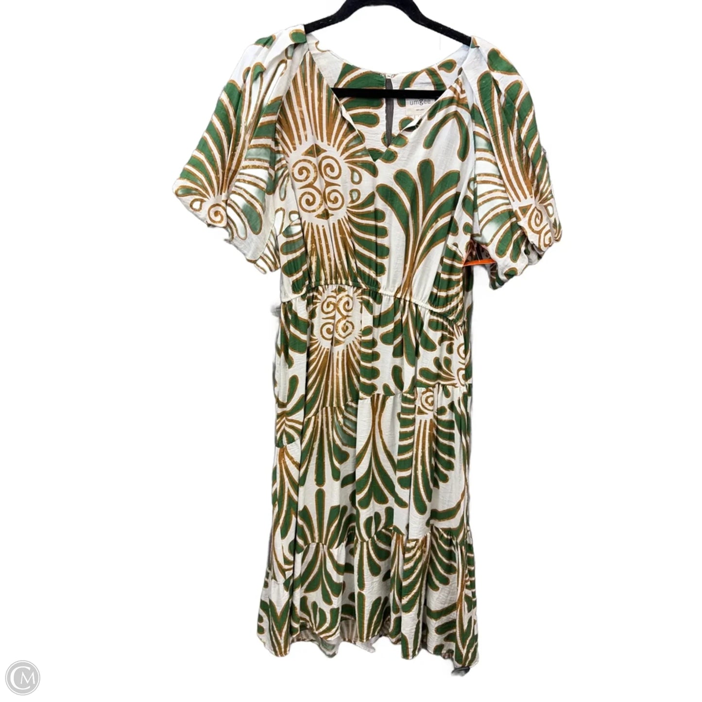 Dress Casual Maxi By Umgee In Green, Size: L