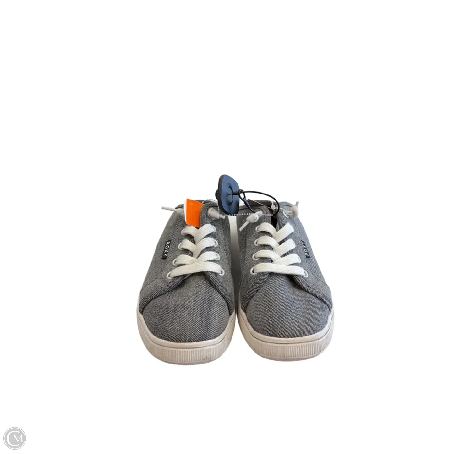 Shoes Sneakers By Roxy In Grey, Size: 8.5