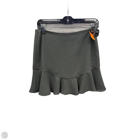 Skirt Mini & Short By Banana Republic In Grey, Size: 2