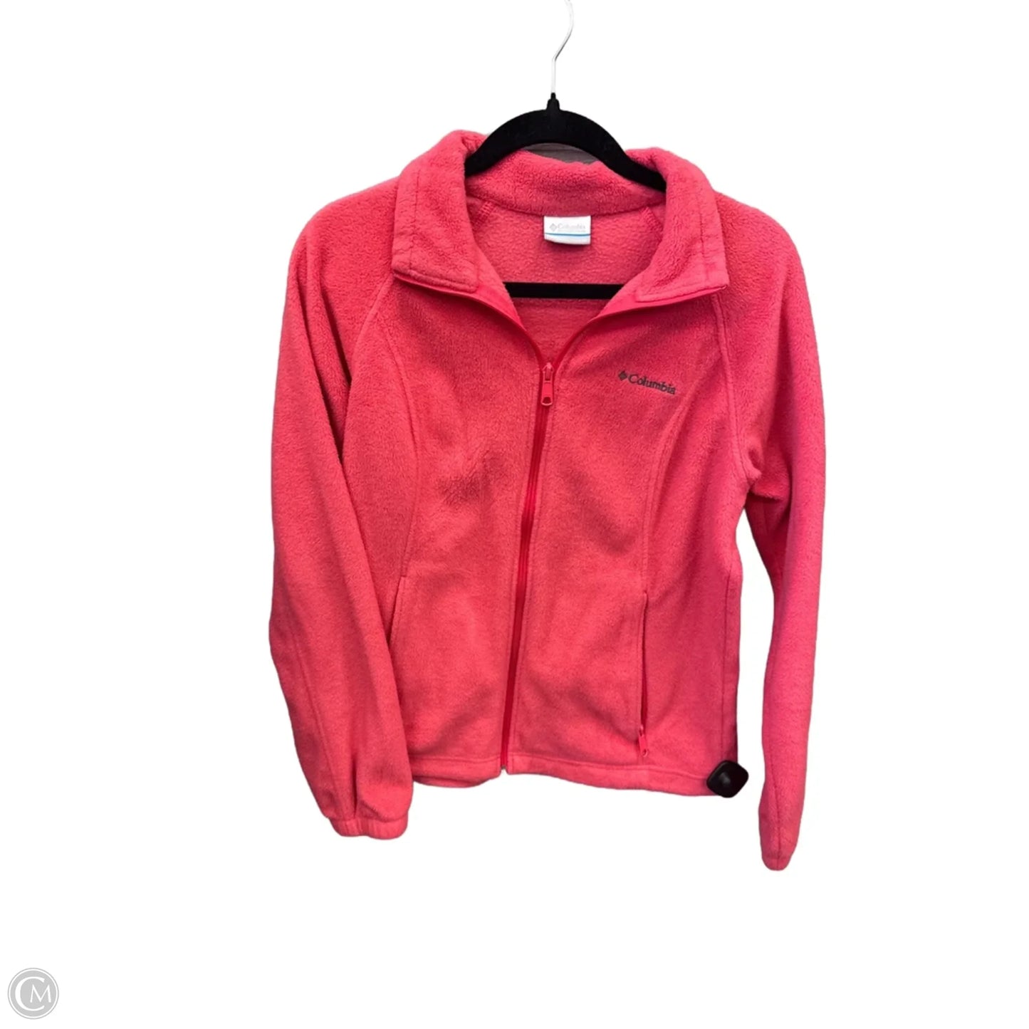 Jacket Fleece By Columbia In Pink, Size: M