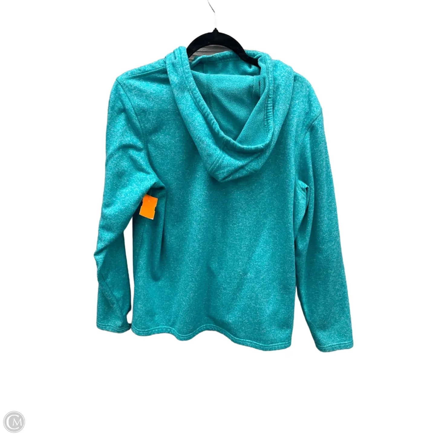Sweatshirt Hoodie By Columbia In Green, Size: L