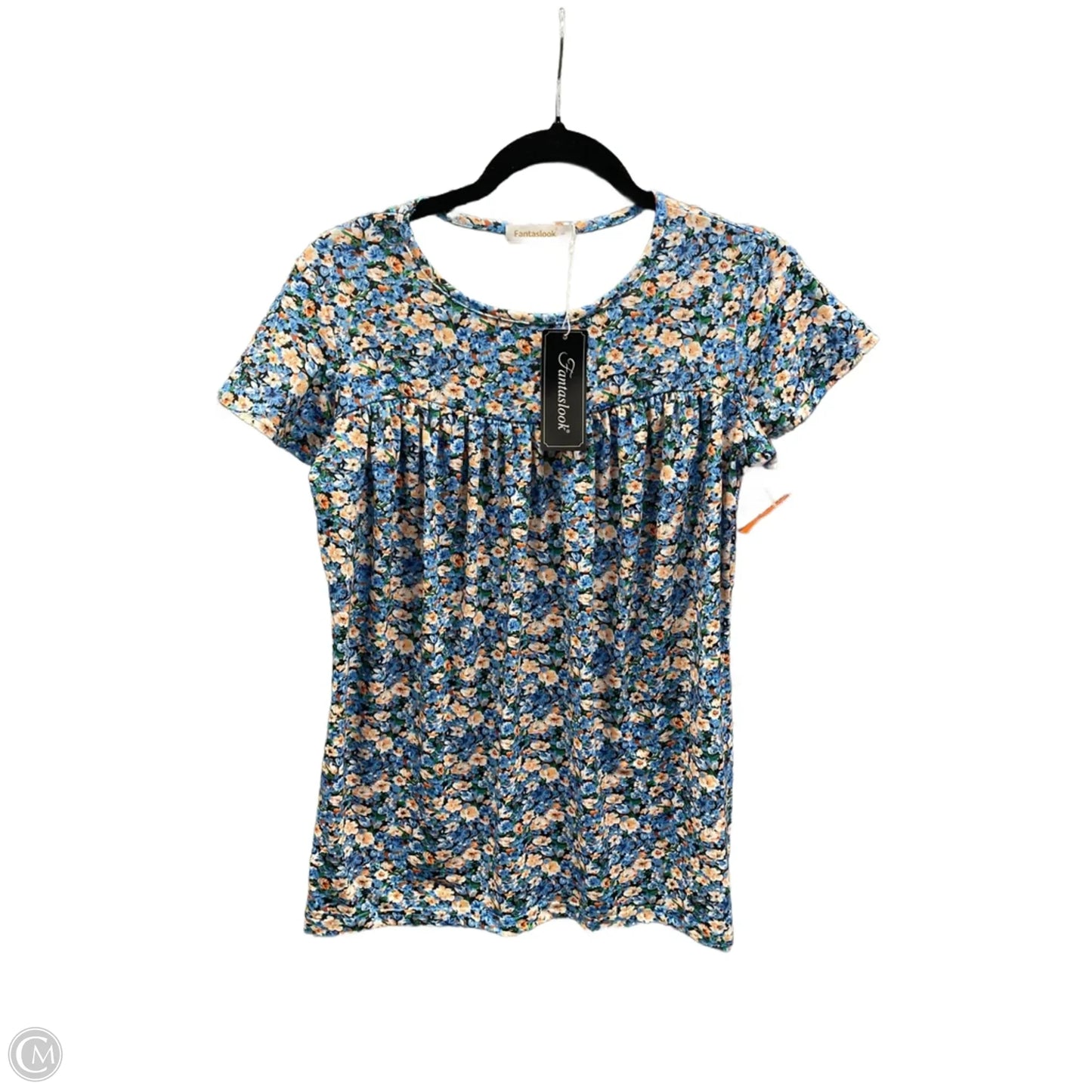 Top Short Sleeve By Clothes Mentor In Blue, Size: S