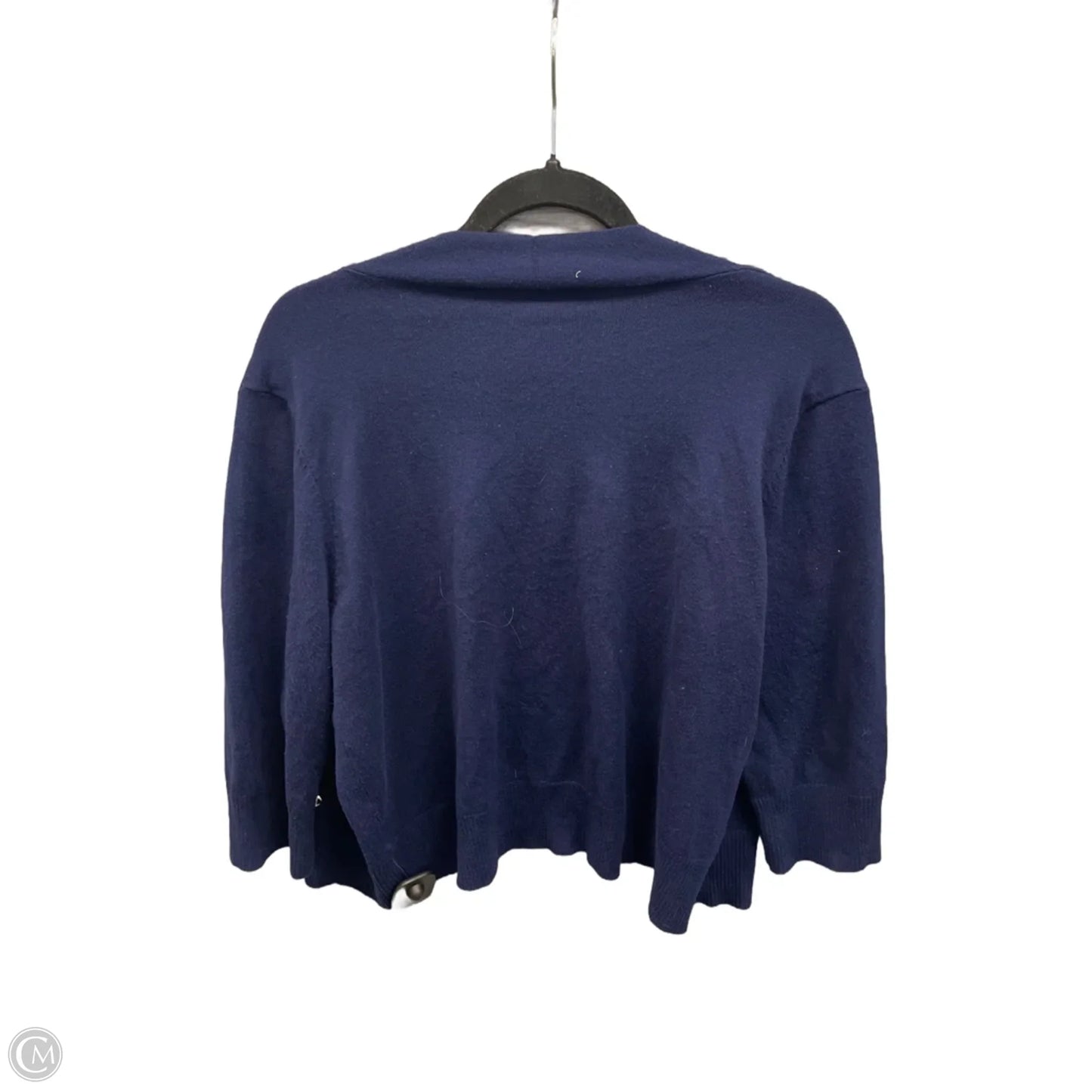 Cardigan By Clothes Mentor In Blue, Size: Xxl