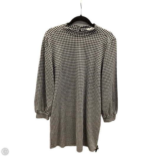 Dress Casual Short By Lucky Brand In Plaid Pattern, Size: L