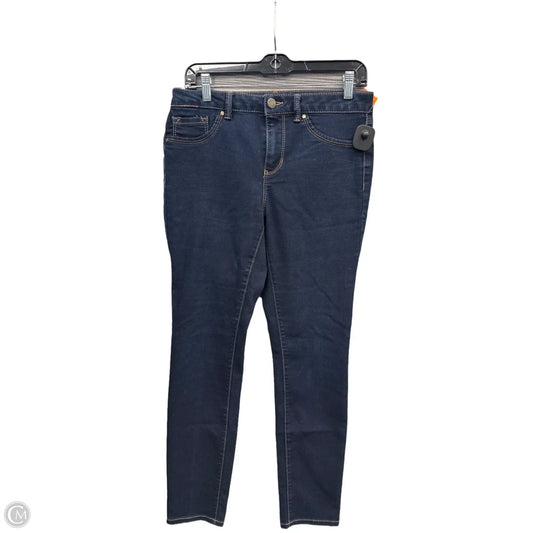 Jeans Skinny By D Jeans In Blue Denim, Size: 8
