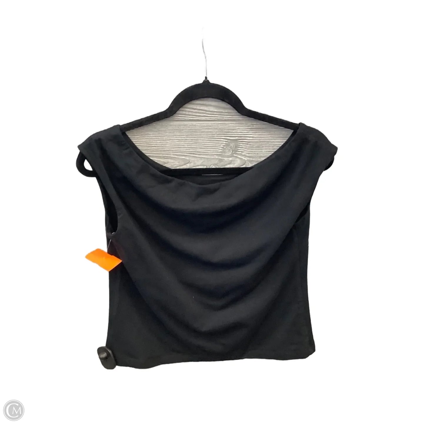 Top Sleeveless Basic By A New Day In Black, Size: S