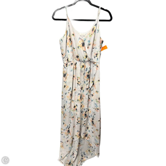Dress Casual Maxi By Lush In White, Size: L