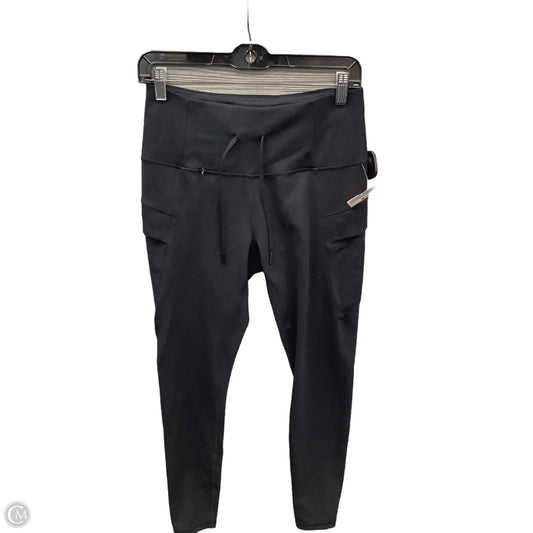 Athletic Leggings By Spyder In Black, Size: M
