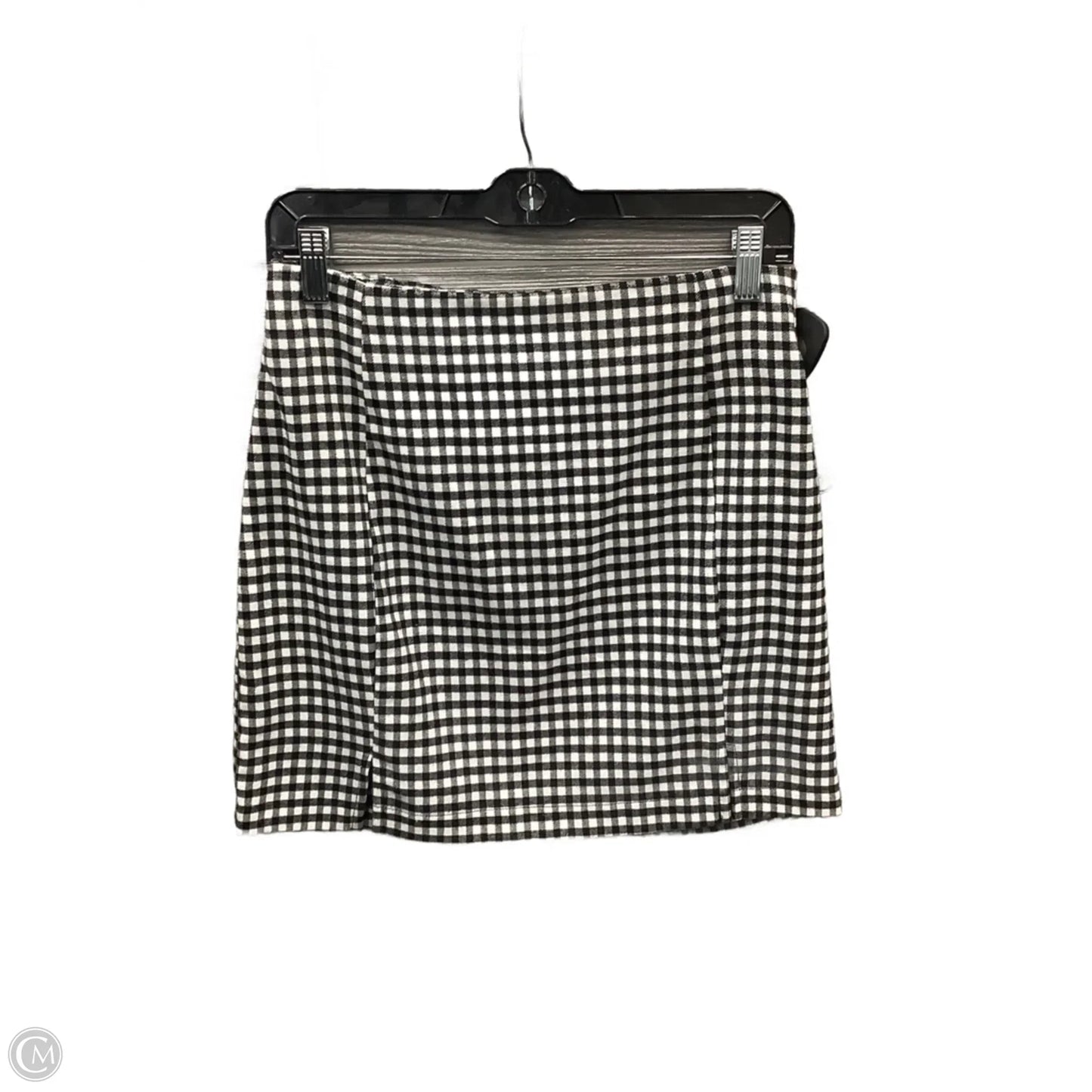 Skirt Mini & Short By Love On A Hanger In Black & White, Size: 8