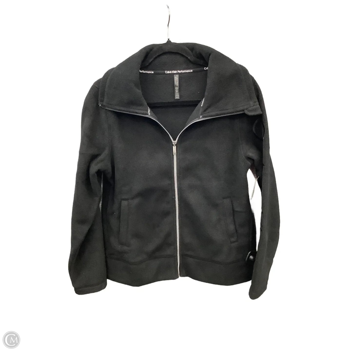 Jacket Fleece By Calvin Klein Performance In Black, Size: S