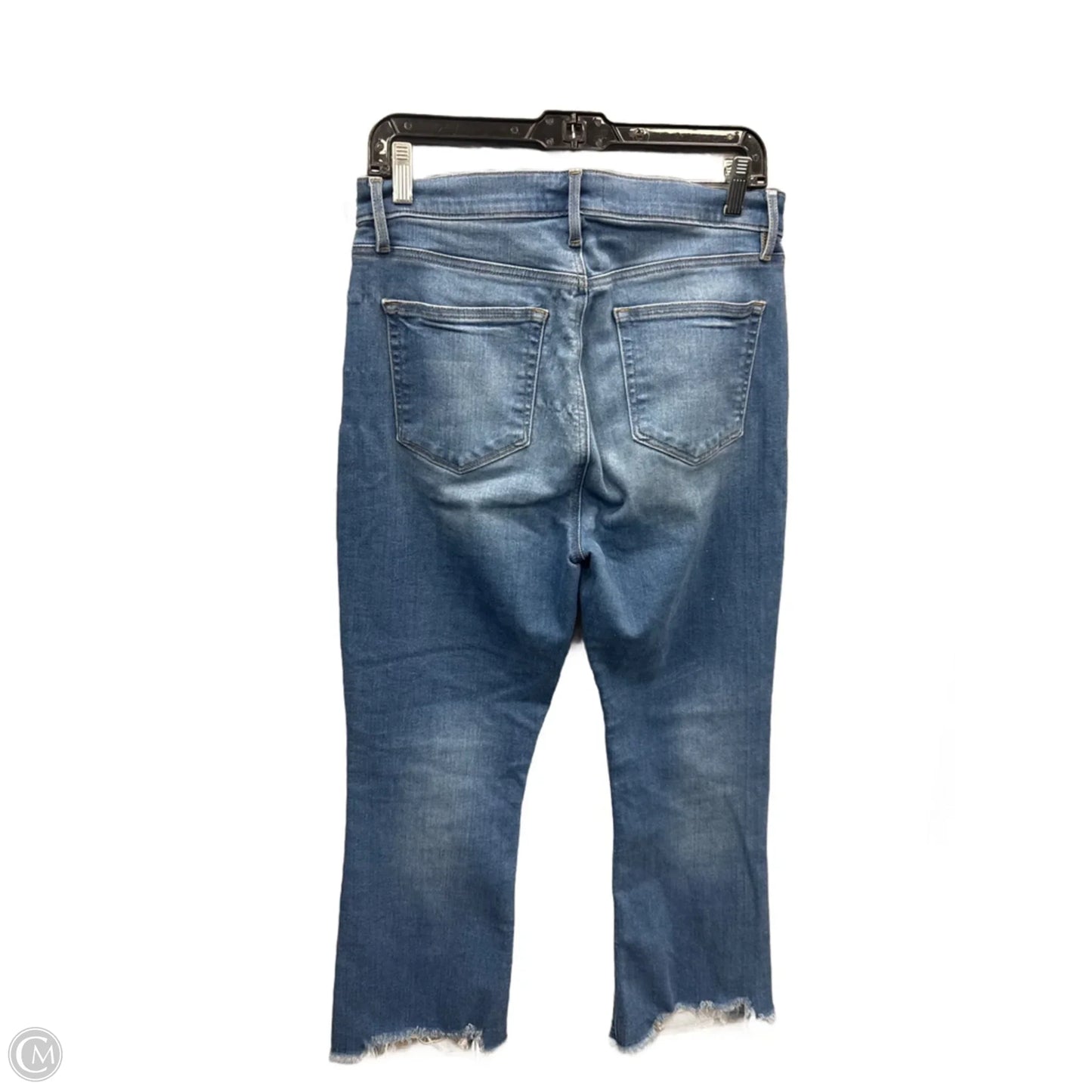 Jeans Boot Cut By Loft In Blue Denim, Size: 8