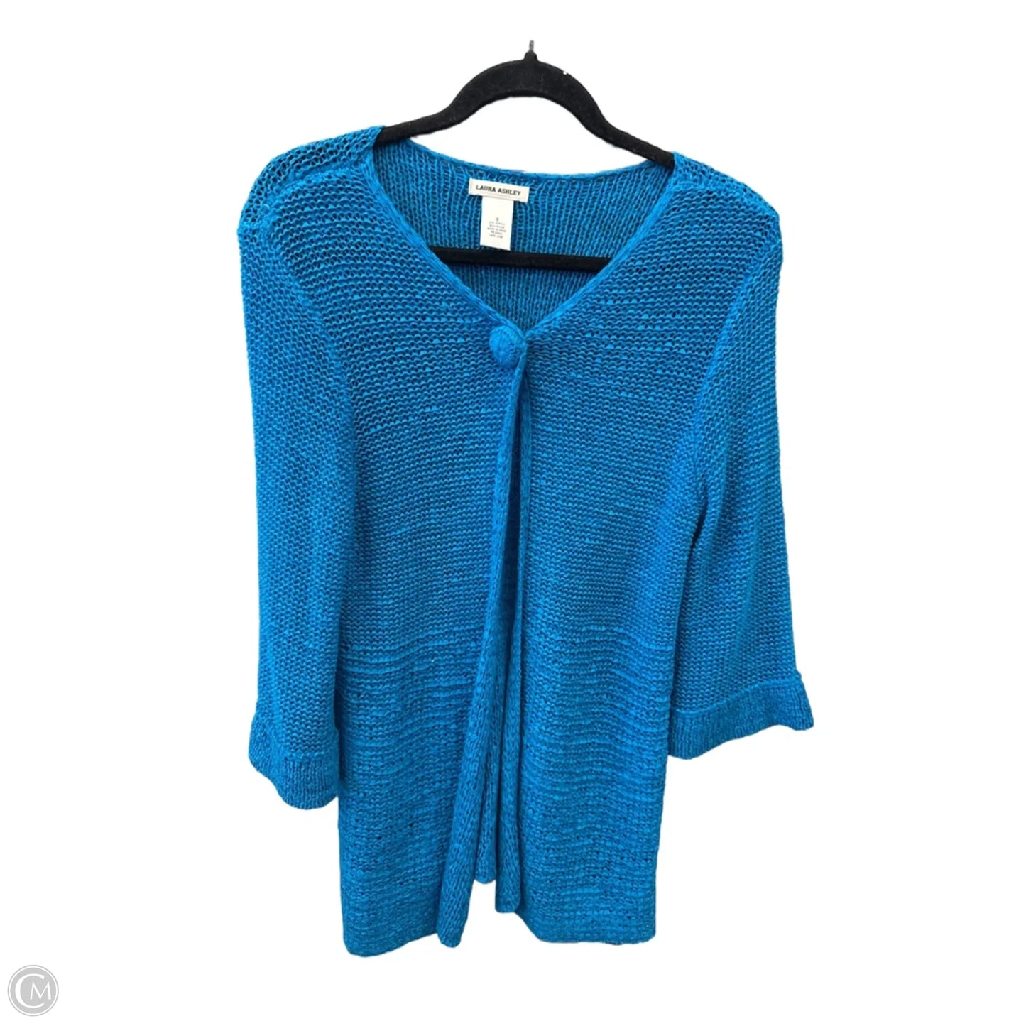 Cardigan By Laura Ashley In Blue, Size: S