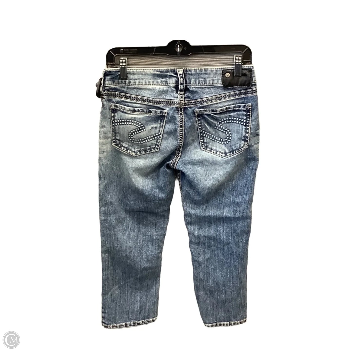 Capris By Silver In Blue Denim, Size: 6