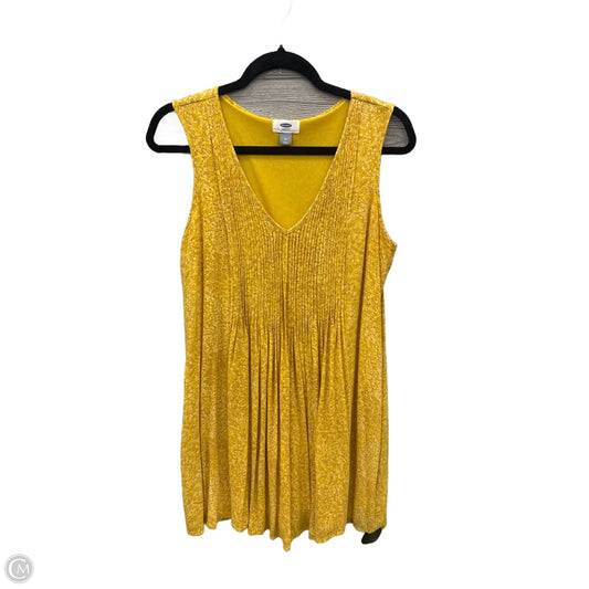 Dress Casual Short By Old Navy In Yellow, Size: M