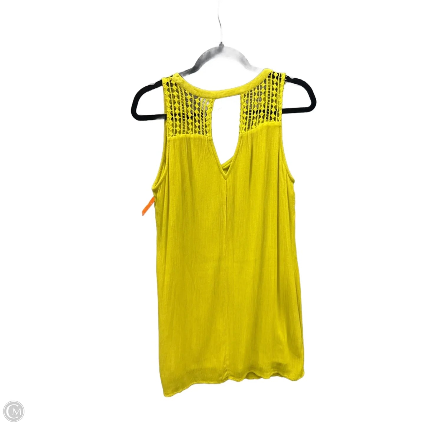 Dress Casual Short By Old Navy In Yellow, Size: M
