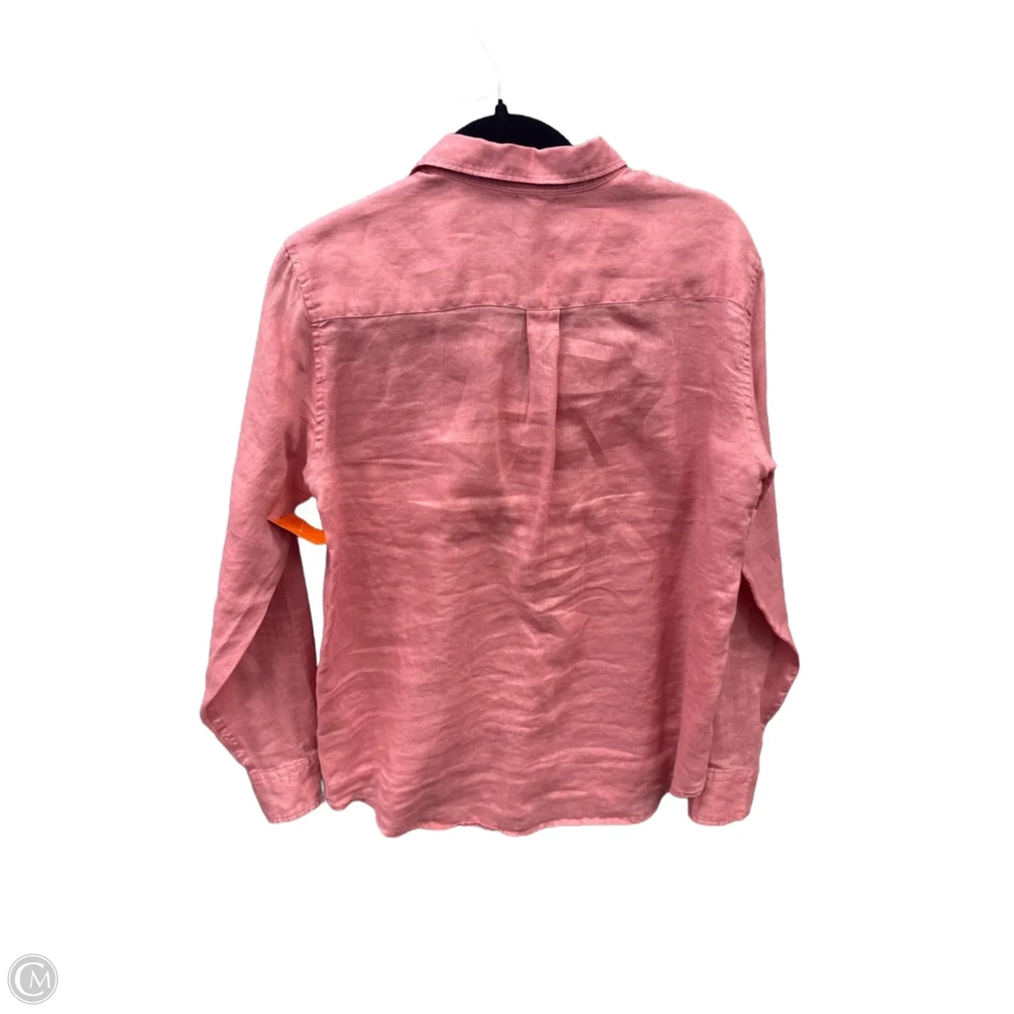 Top Long Sleeve By Gap In Pink, Size: M