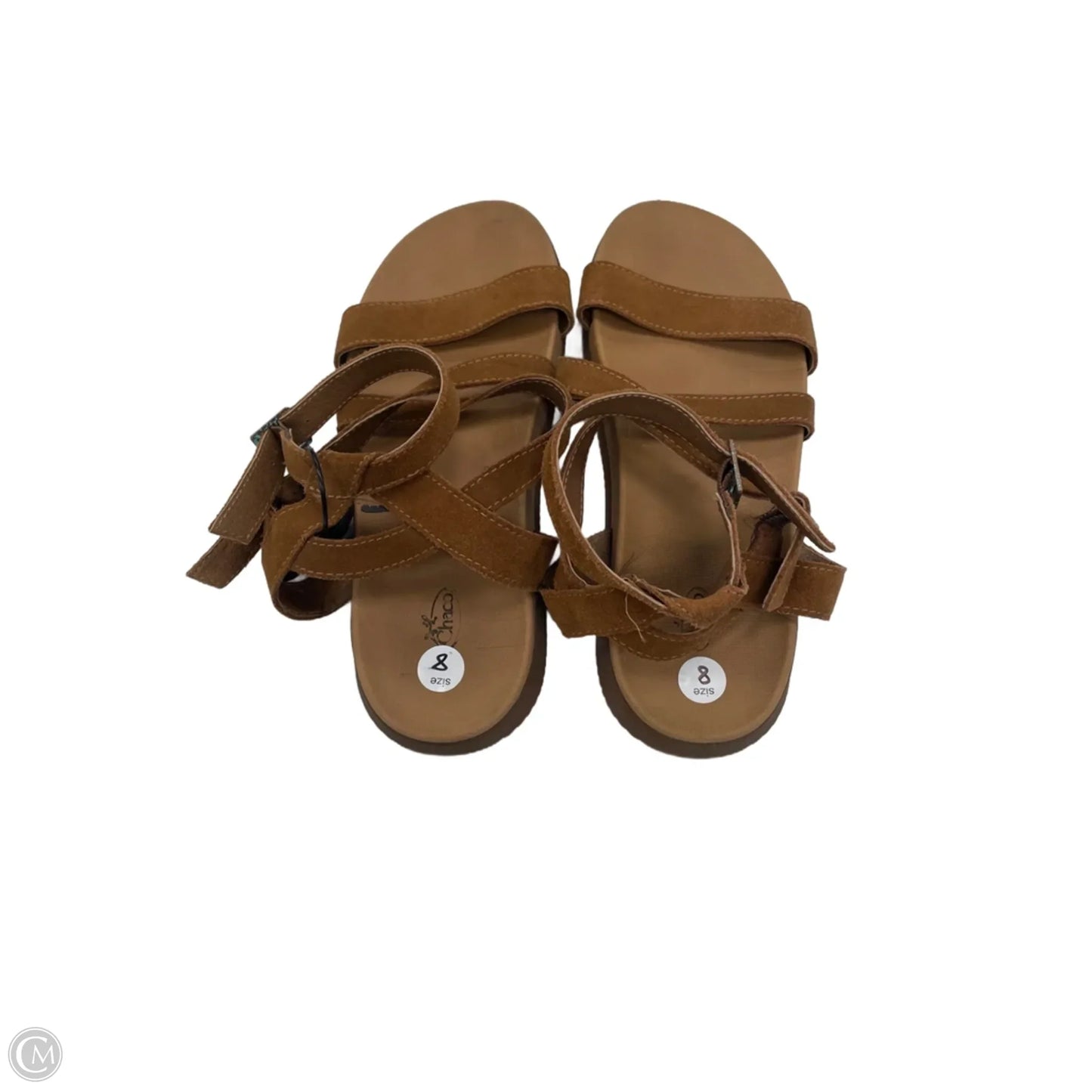 Sandals Flats By Chacos In Brown, Size: 8